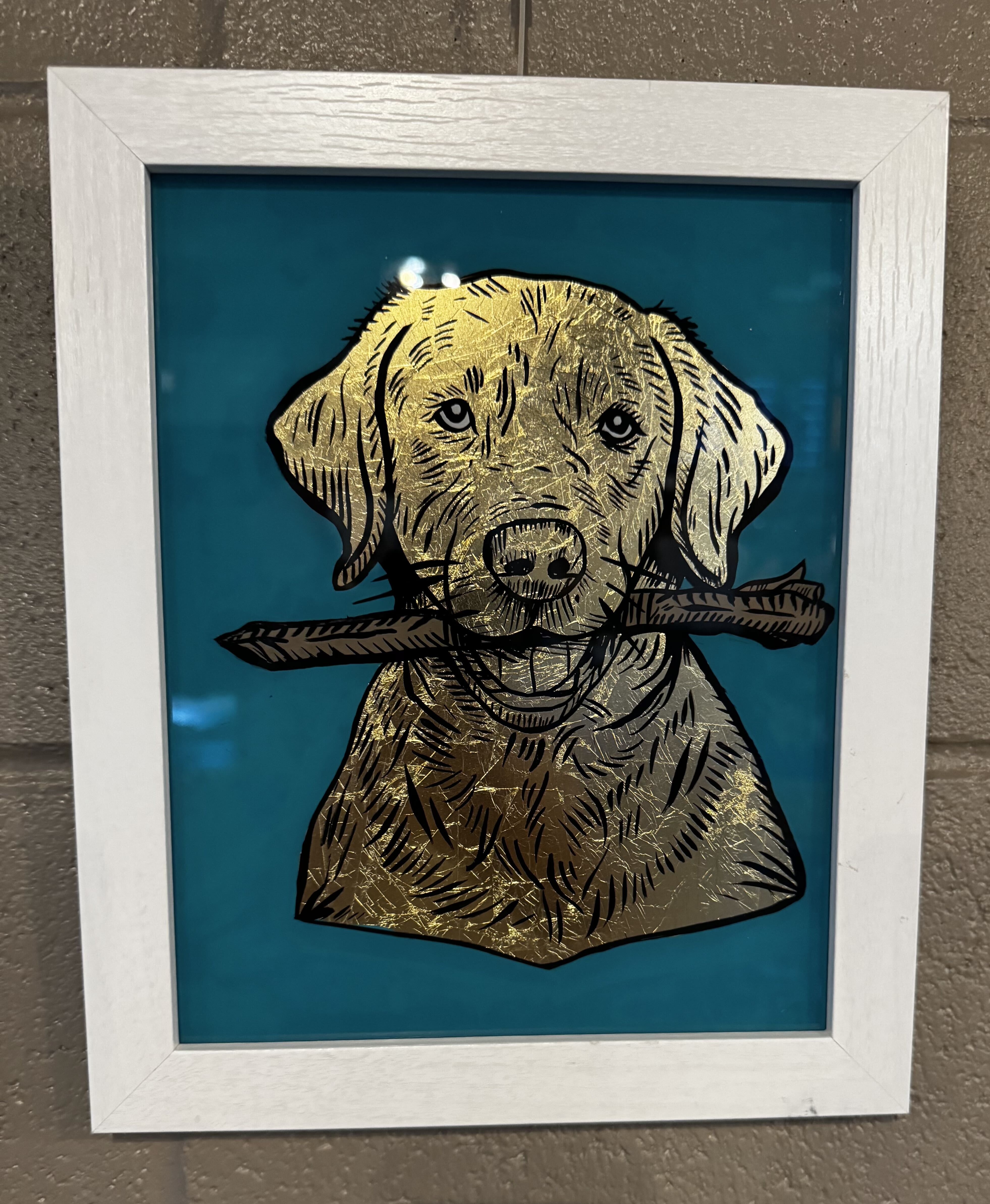 Gold Leaf Retriever by Ezequiel Esparza