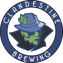 Clandestine Brewing seal logo